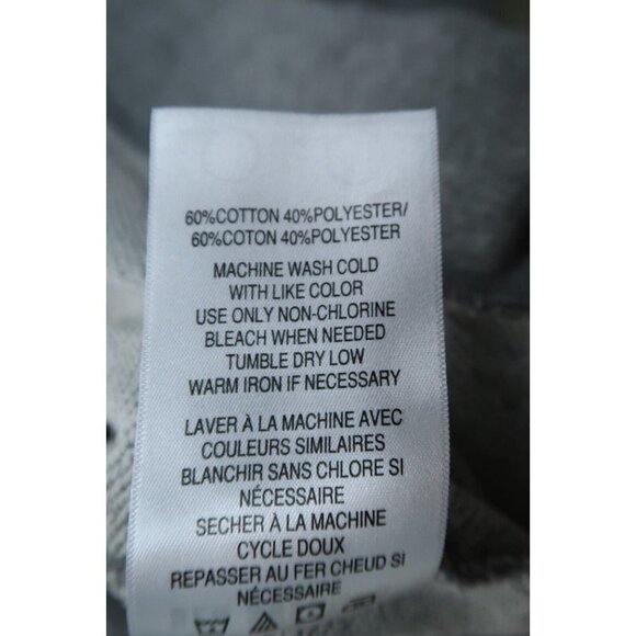 Ben Sherman Crew Neck Pullover Sweatshirt Gray Spell Out Logo Long Sleeves Large - Picture 8 of 8